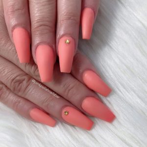 Coral Vibe!!! New Nails Design